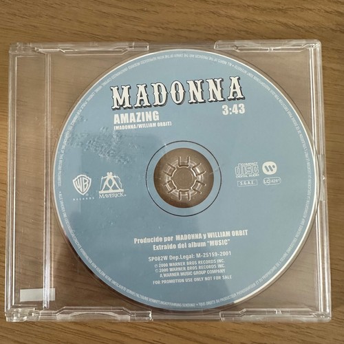 Madonna amazing promo cd - amazing,