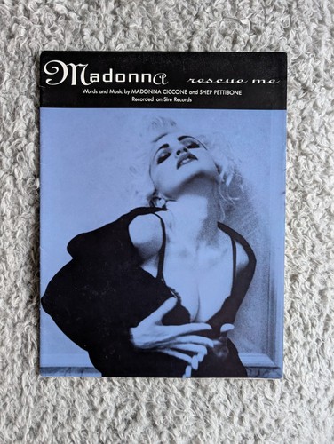 Madonna rescue sheet music - rescue,