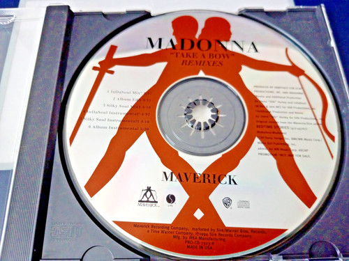 Madonna promo cds take bow - madonna,