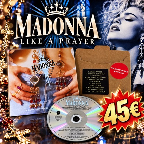 Promo muy raro madonna - cd,