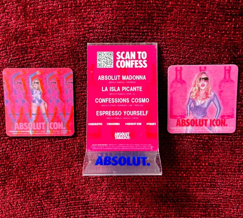 Madonna absolute drink promo - absolute,