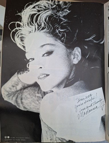 Madonna virgin tour 1985 - tour,