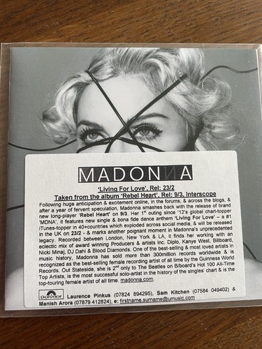 Madonna living for - living,
