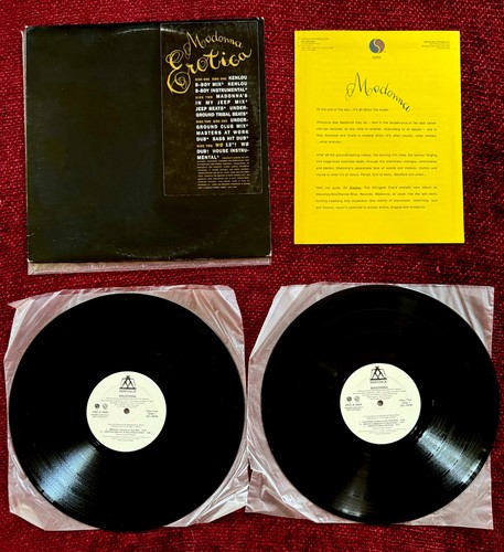 Madonna erotica record promo - madonna,
