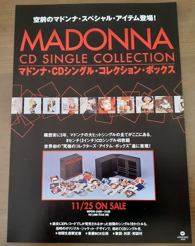 Flyer madonna cd single - flyer,