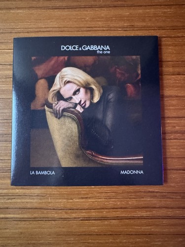 Madonna bambola g musical - la, d&g