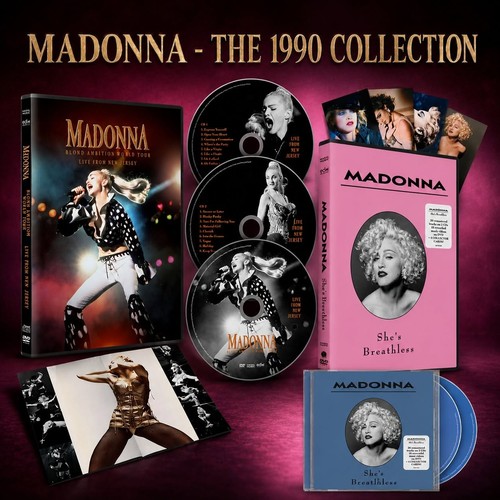 Madonna the 1990 collection - madonna,