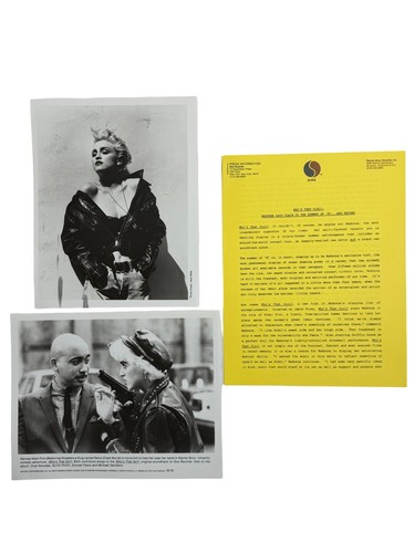 Madonna promo press kit - madonna,