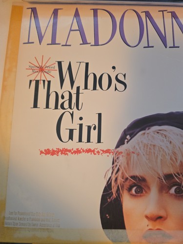 Madonna who that girl lp - that,