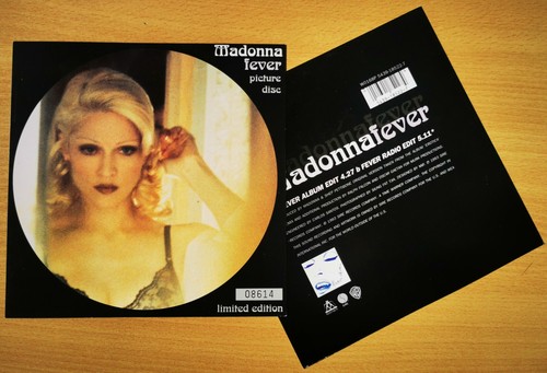 Madonna display card fever - madonna,