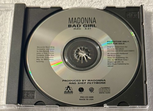 Madonna bad girl single - madonna,,